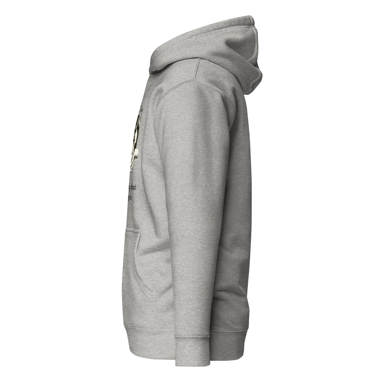BUSY THINKING ABOUT GIRLS-Unisex Hoodie-Queerdeaux Designs