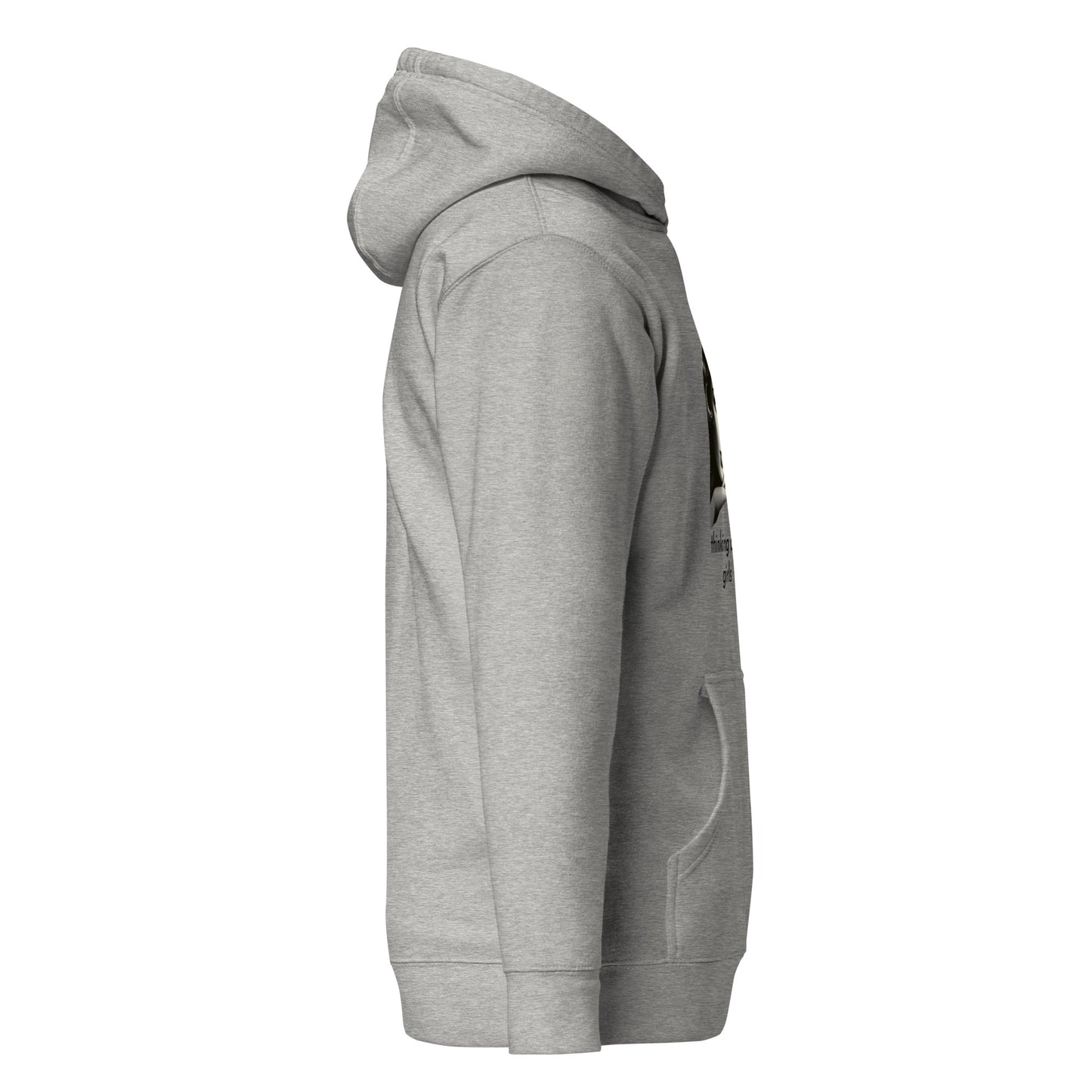 BUSY THINKING ABOUT GIRLS-Unisex Hoodie-Queerdeaux Designs