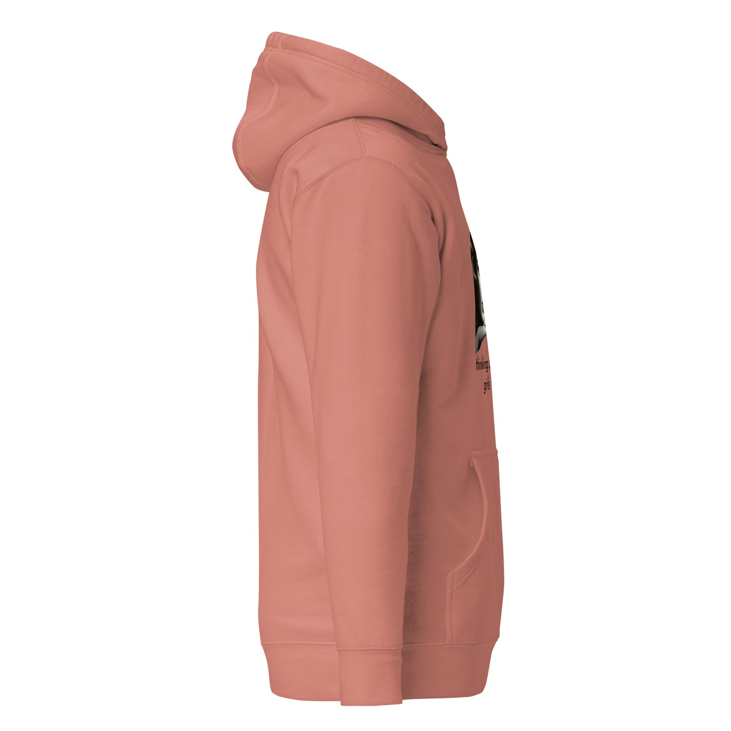 BUSY THINKING ABOUT GIRLS-Unisex Hoodie-Queerdeaux Designs