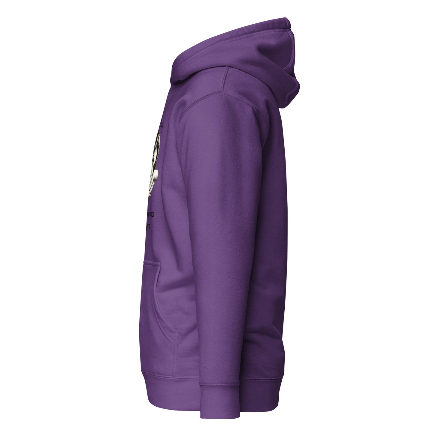 BUSY THINKING ABOUT GIRLS-Unisex Hoodie-Queerdeaux Designs