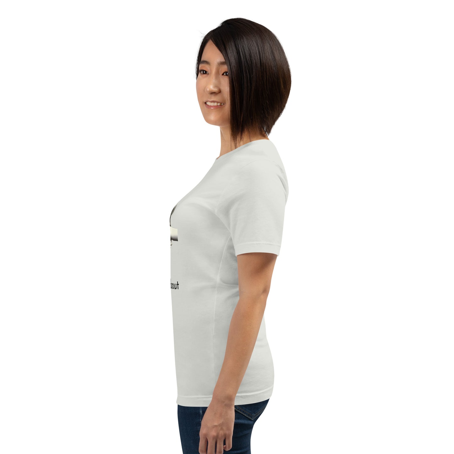 BUSY THINKING ABOUT GIRLS (black letters)-Unisex t-shirt-Queerdeaux Designs