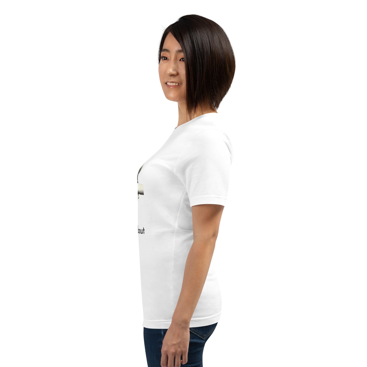 BUSY THINKING ABOUT GIRLS (black letters)-Unisex t-shirt-Queerdeaux Designs