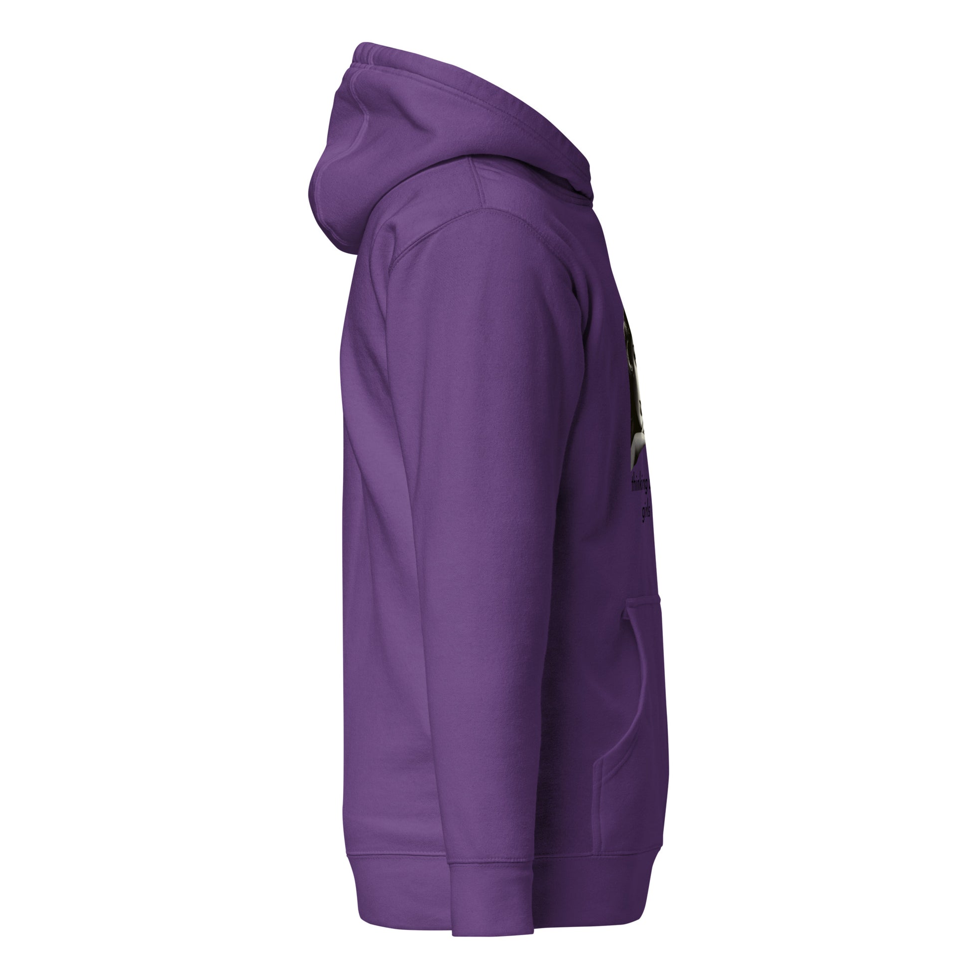 BUSY THINKING ABOUT GIRLS-Unisex Hoodie-Queerdeaux Designs