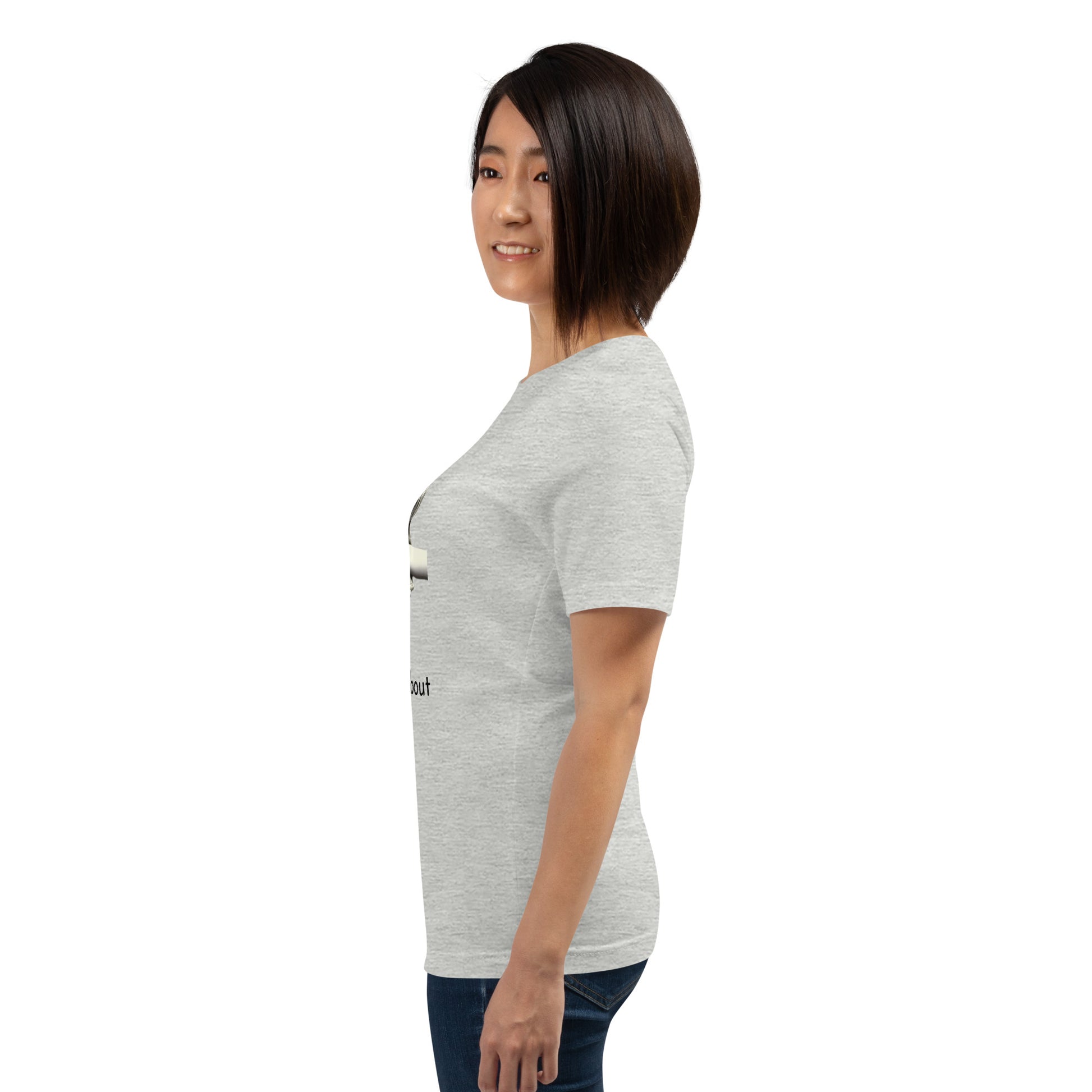 BUSY THINKING ABOUT GIRLS (black letters)-Unisex t-shirt-Queerdeaux Designs