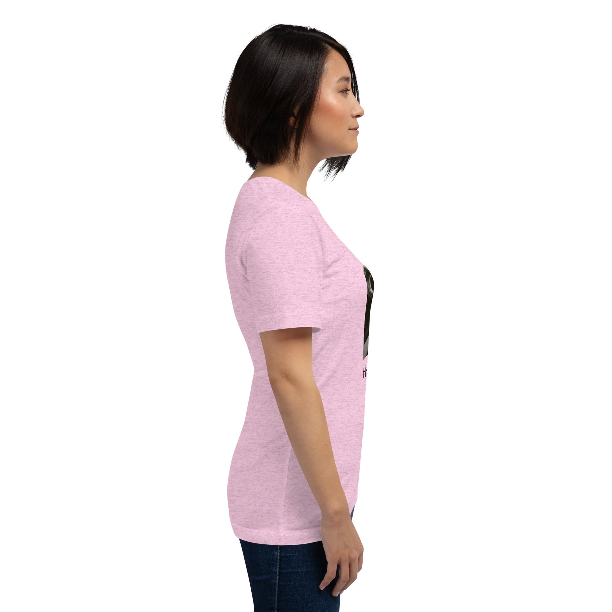 BUSY THINKING ABOUT GIRLS (black letters)-Unisex t-shirt-Queerdeaux Designs